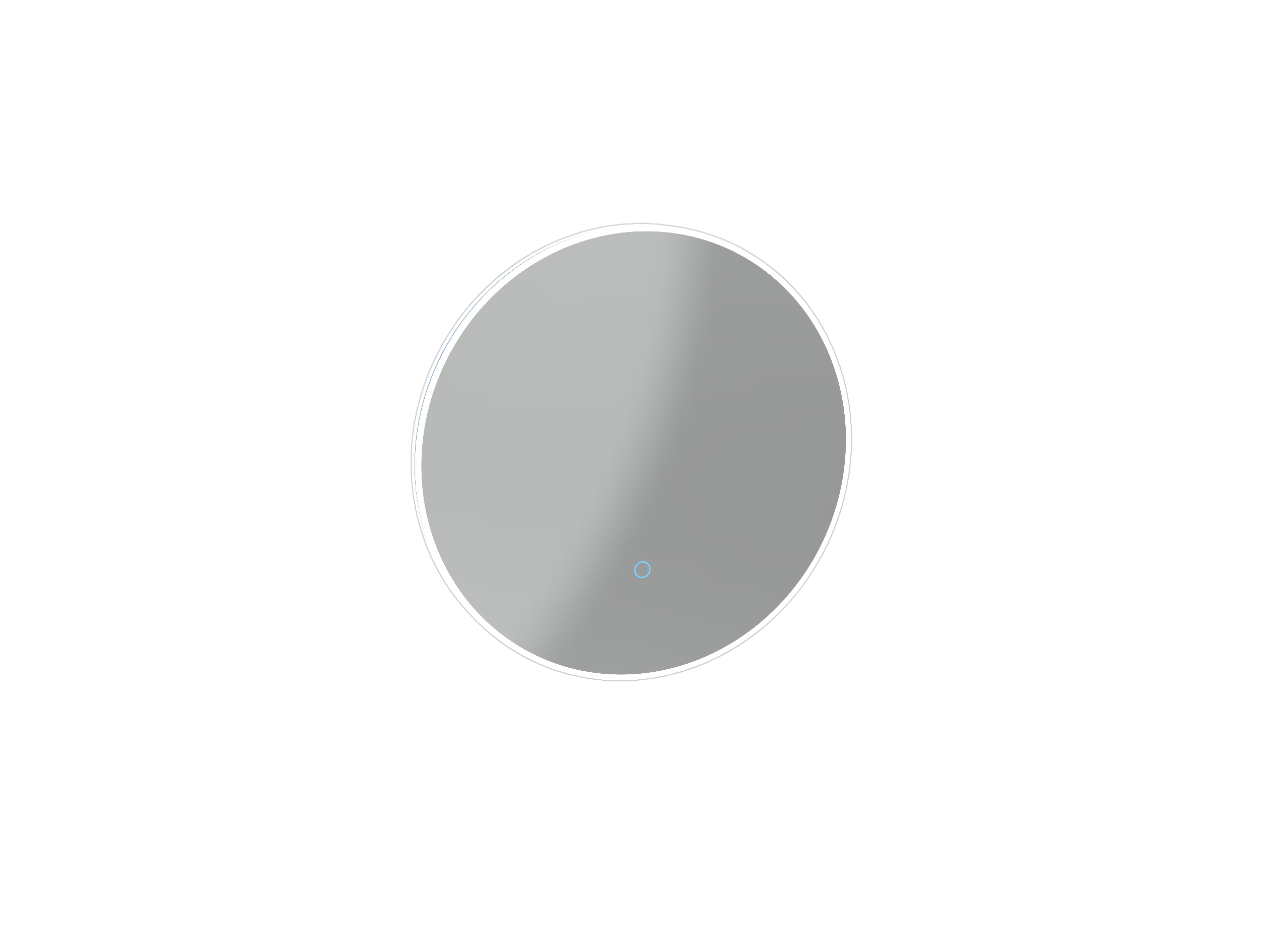 OSKA Ø40cm electric mirror V2
